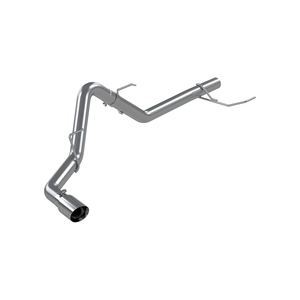 MBRP 3" RESONATOR BACK EXHAUST STREET PROFILE SINGLE SIDE EXIT T304SS FORD F150 POWERBOOST 21-25