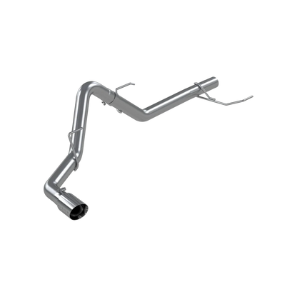 MBRP 3" RESONATOR BACK EXHAUST STREET PROFILE SINGLE SIDE EXIT T304SS FORD F150 POWERBOOST 21-25
