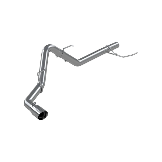 MBRP 3" RESONATOR BACK EXHAUST STREET PROFILE SINGLE SIDE EXIT T304SS FORD F150 POWERBOOST 21-25
