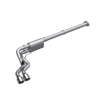 MBRP 3" CAT BACK EXHAUST RACE PROFILE DUAL PRE AXLE EXIT FORD F150 21-26