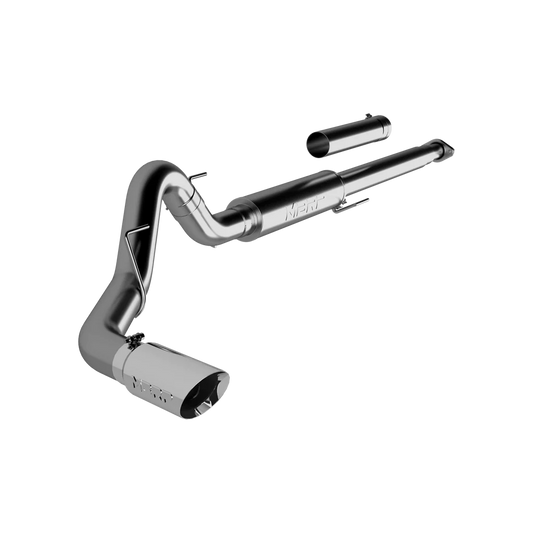 MBRP 4" CAT BACK EXHAUST RACE PROFILE SINGLE SIDE EXIT T304SS FORD F150 15-20