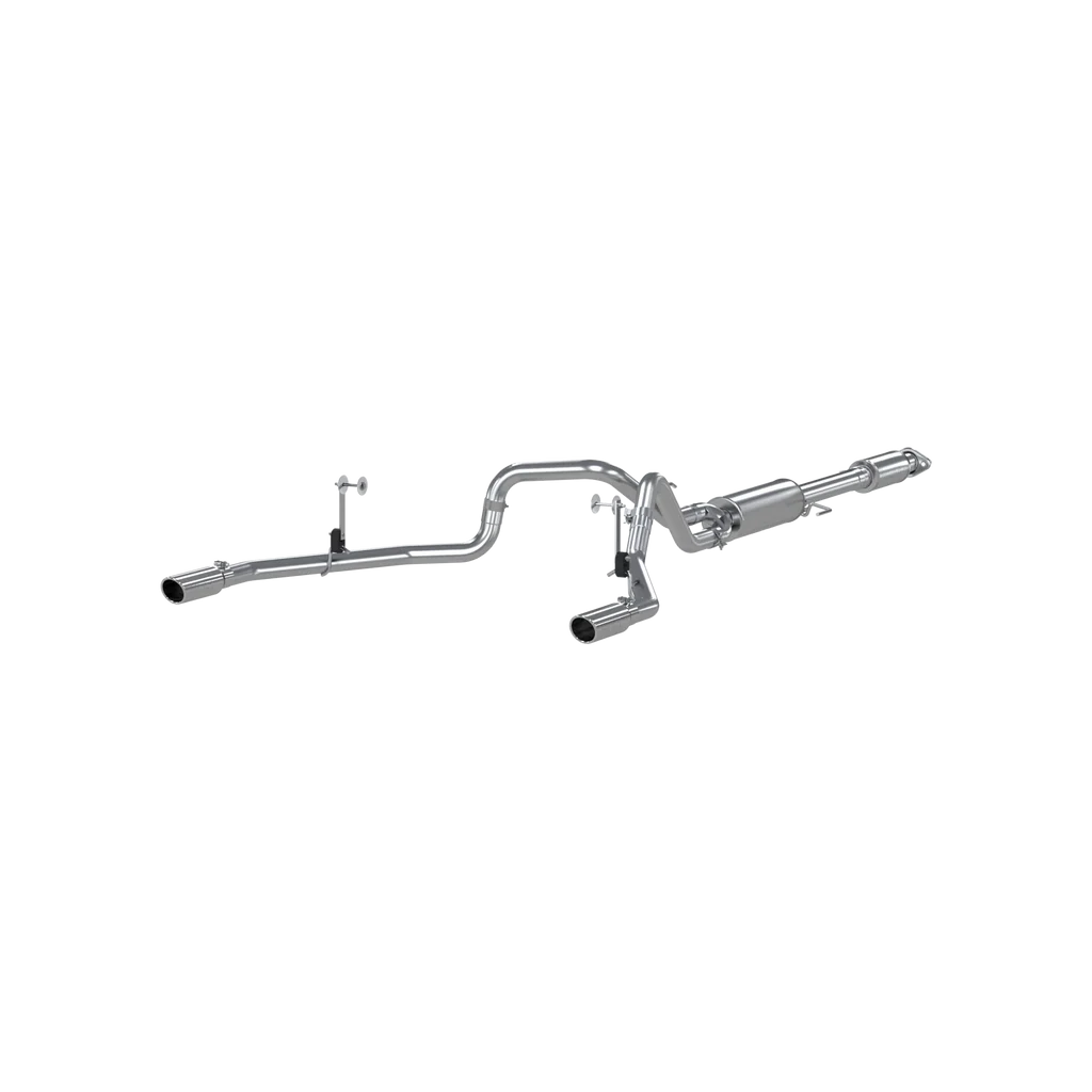 MBRP 3" CAT BACK EXHAUST STREET PROFILE DUAL REAR EXIT T409SS FORD F150 15-20