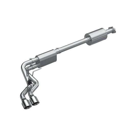 MBRP 3" CAT BACK EXHAUST STREET PROFILE DUAL PRE AXLE EXIT FORD F150 21-26