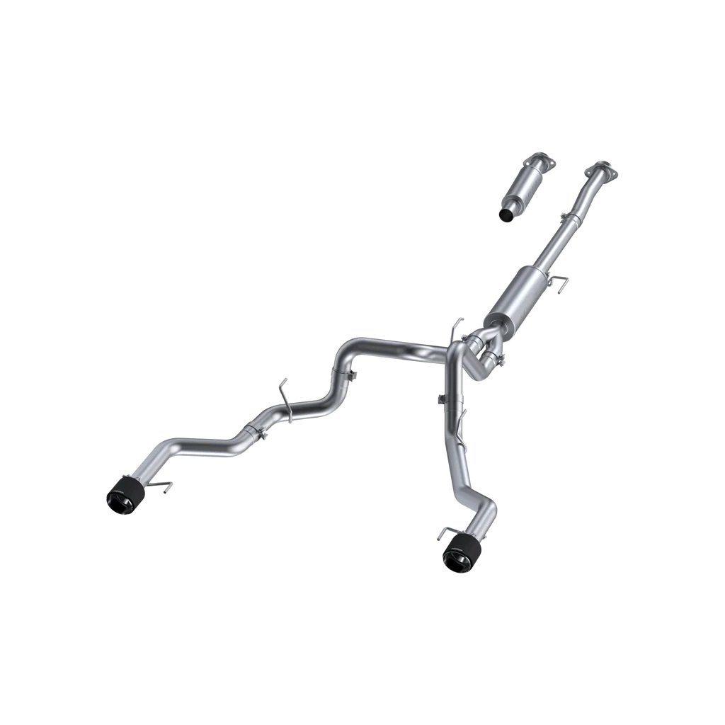 MBRP 3" CAT BACK EXHAUST STREET PROFILE DUAL REAR EXIT T304SS FORD F150 21-26