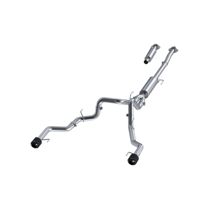 MBRP 3" CAT BACK EXHAUST STREET PROFILE DUAL REAR EXIT T304SS FORD F150 21-26