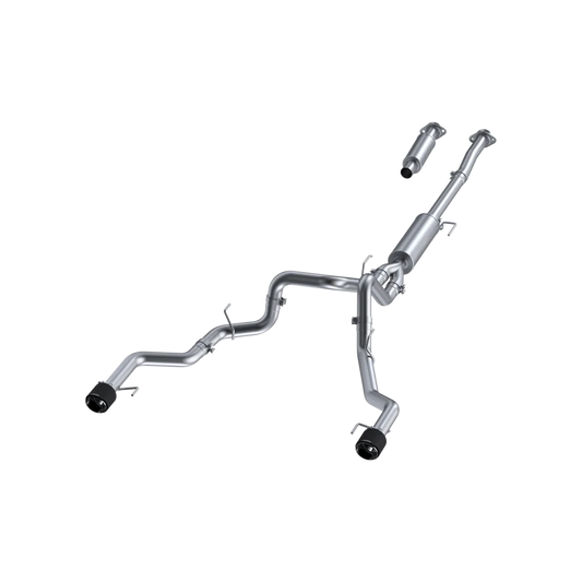 MBRP 3" CAT BACK EXHAUST STREET PROFILE DUAL REAR EXIT T304SS FORD F150 21-26