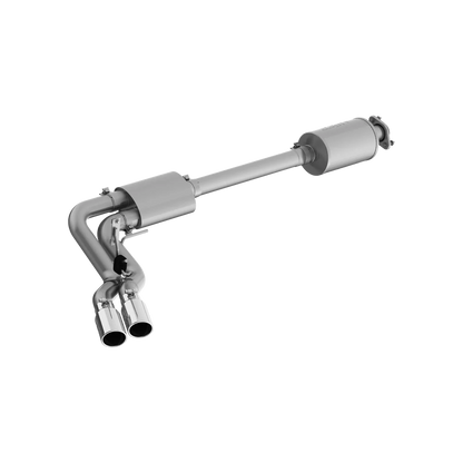 MBRP 3" CAT BACK EXHAUST STREET PROFILE DUAL PRE AXLE T304SS EXIT FORD F150 15-20