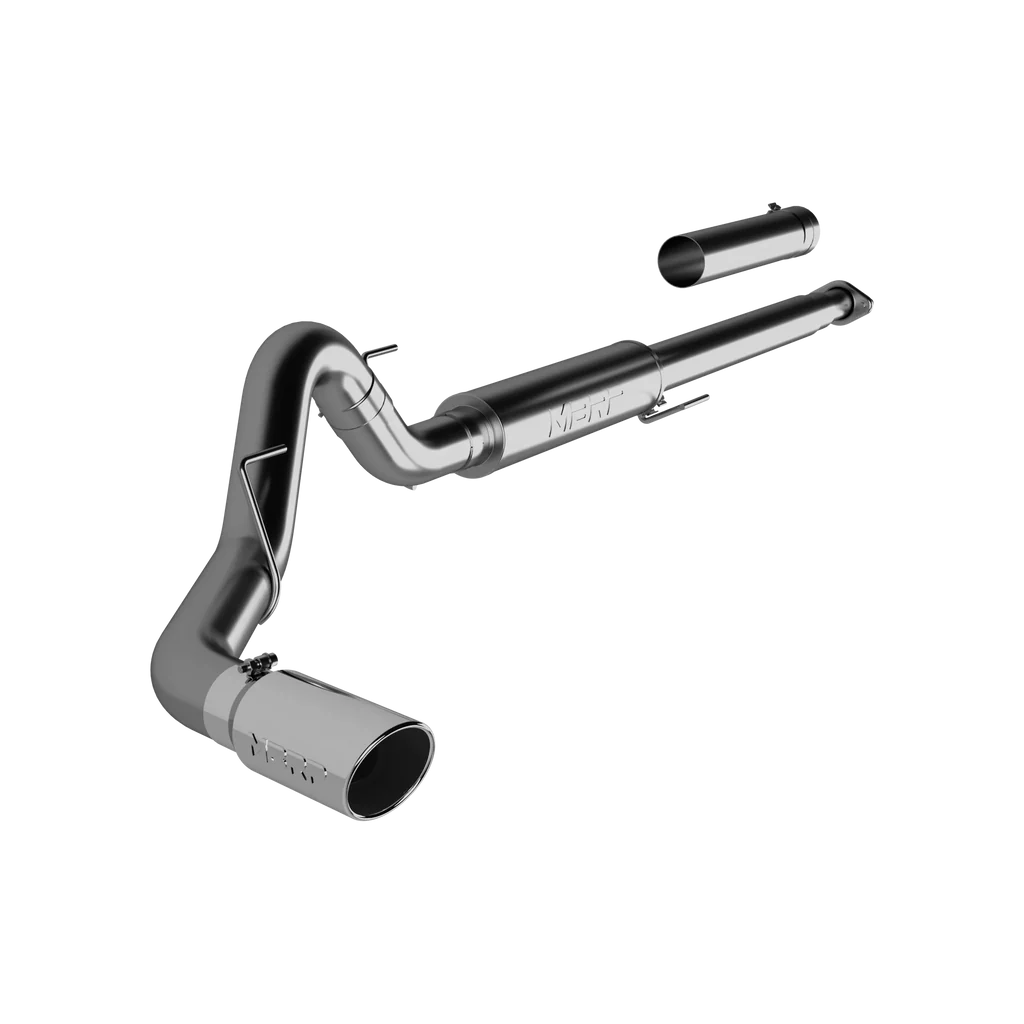 MBRP 4" CAT BACK EXHAUST RACE PROFILE SINGLE SIDE EXIT T409SS FORD F150 15-20