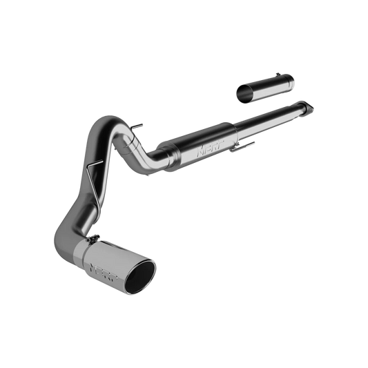 MBRP 4" CAT BACK EXHAUST RACE PROFILE SINGLE SIDE EXIT T409SS FORD F150 15-20