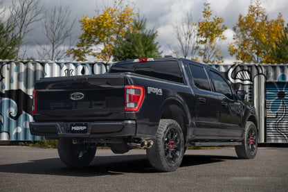 MBRP 3" CAT BACK EXHAUST STREET PROFILE DUAL SINGLE SIDE EXIT FORD F150 21-26