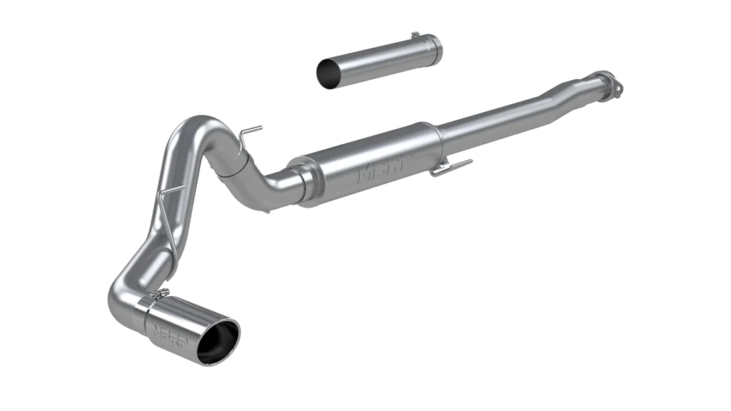 MBRP 4" CAT BACK EXHAUST RACE PROFILE SINGLE SIDE EXIT T409SS FORD F150 21-26