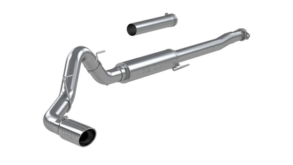 MBRP 4" CAT BACK EXHAUST RACE PROFILE SINGLE SIDE EXIT T409SS FORD F150 21-26