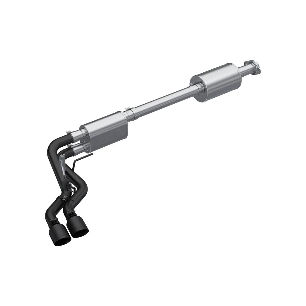 MBRP 3" CAT BACK EXHAUST STREET PROFILE DUAL PRE AXLE EXIT FORD F150 21-26