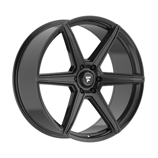 FITTIPALDI WHEELS FS373 26X10 6X135 +30 OFFSET GLOSS BLACK FORD F150 04-26