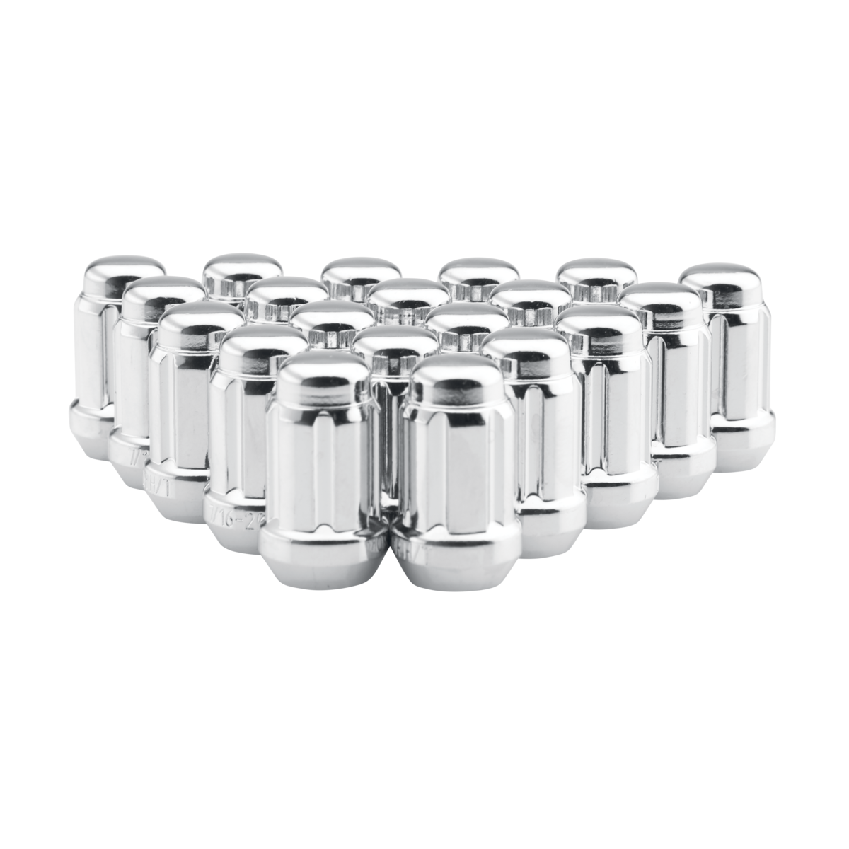 6 LUG INSTALL KIT 14X1.5 SPLINE CHROME