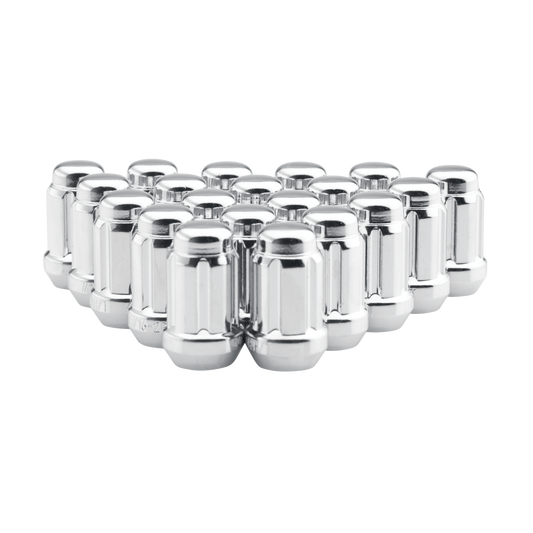 6 LUG INSTALL KIT 14X1.5 SPLINE CHROME