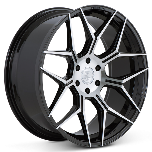 FERRADA WHEELS FT3 22X9.5 6X135 FORD F150 04-26 MACHINE BLACK